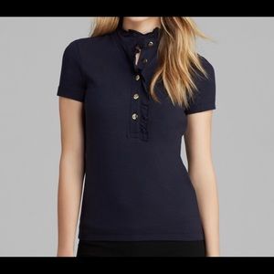 Tory Burch Lydia Polo Navy size L